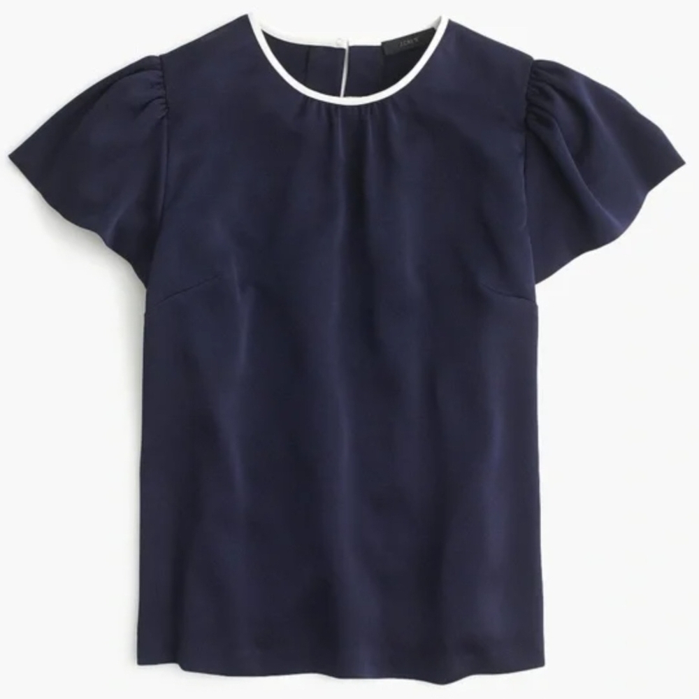 Navy Blue Women's Top